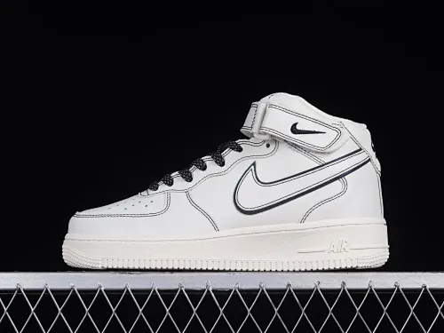 All categories Nk Air Force 1 Air Force series Nk Air Force 1 Mid Air Force mid-top Nk Air Force 1'07 Mid Bugs Bunny beige black Air Force One starry mid-top casual sneakers BY6899-693